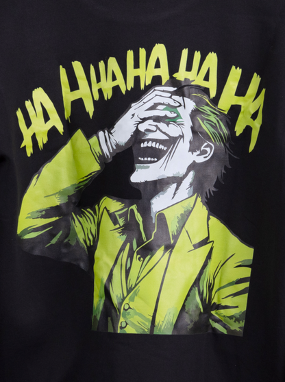 Last Laugh – Joker Black Printed Sweatshirt