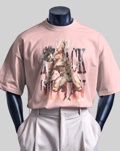 Attack on Titan Printed Oversized T-shirt