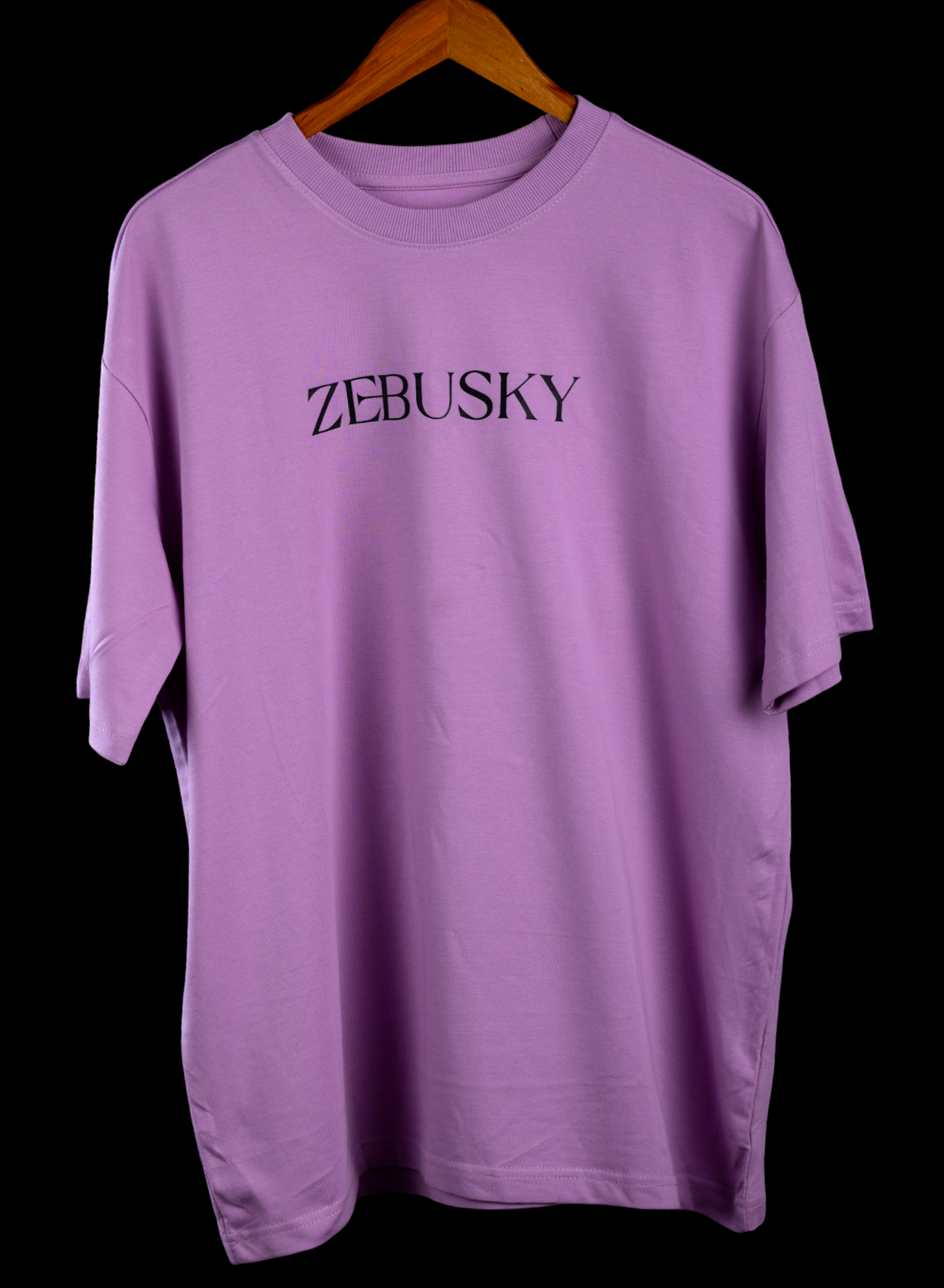 Lady W**d Men’s Printed Oversized T-shirt in Lavender