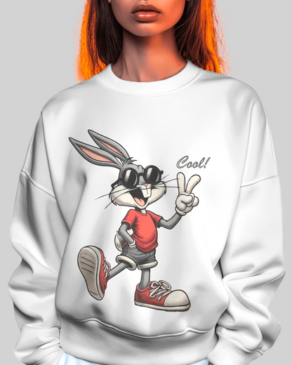 Bugs Bunny – The Happy Rabbit Printed Sweatshirt