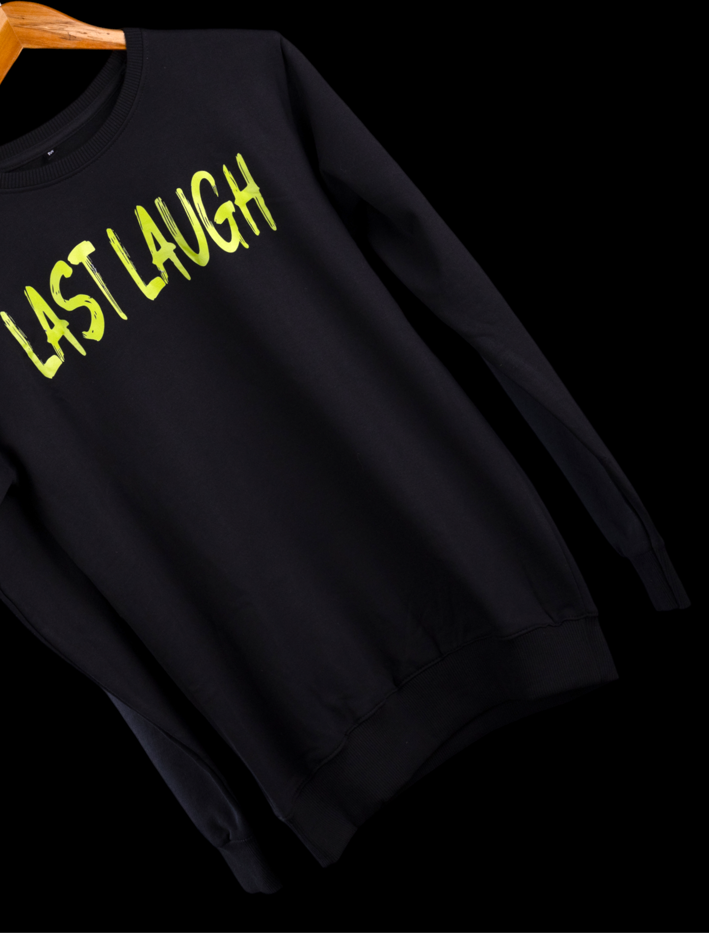 Last Laugh – Joker Black Printed Sweatshirt