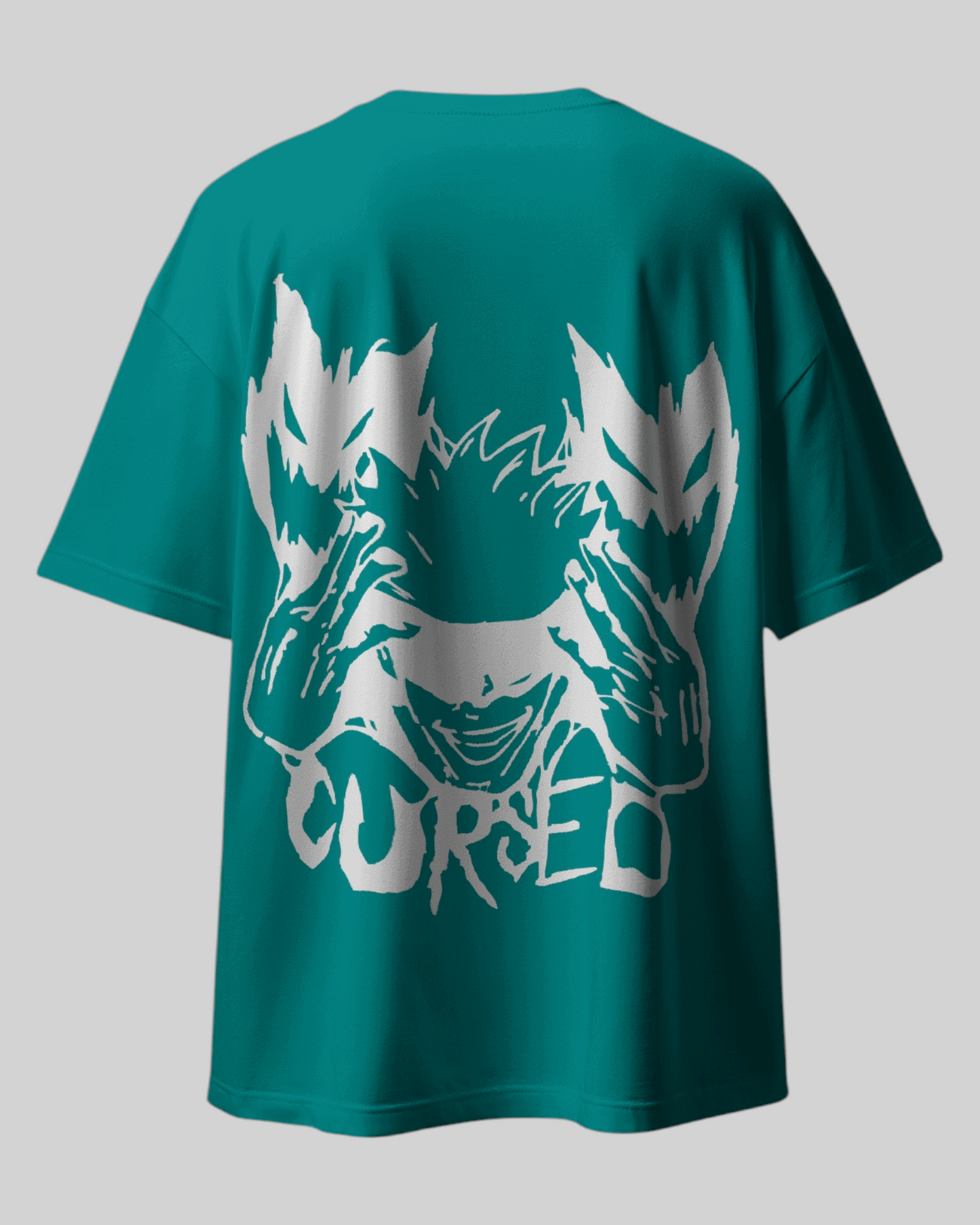 Gojo Cursed Printed Oversized T-shirt