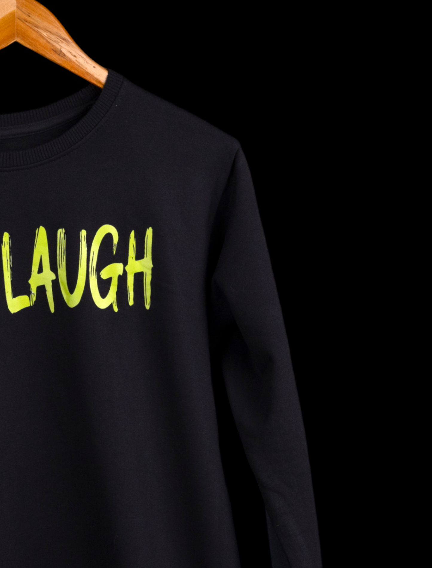 Last Laugh – Joker Black Printed Sweatshirt