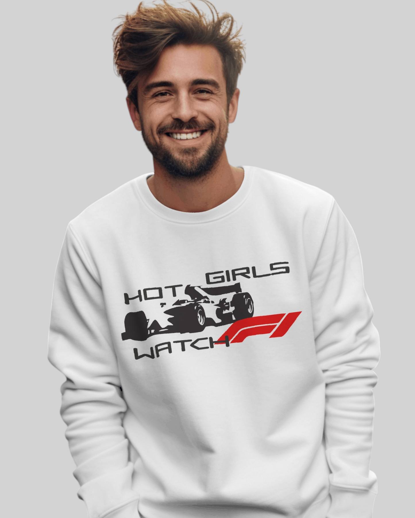 Speed & Style: F1 Beauties Printed Sweatshirt