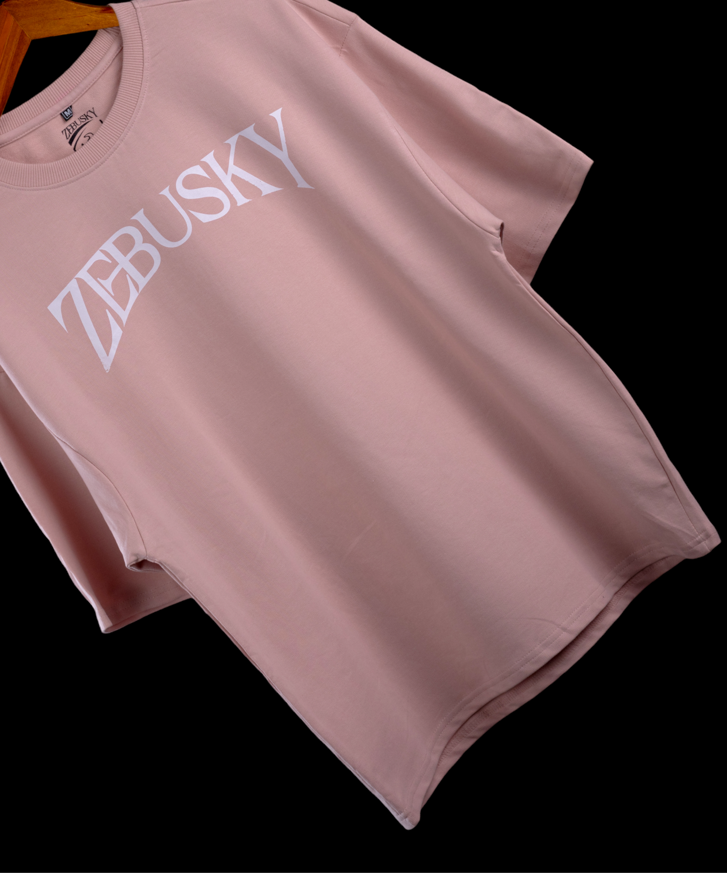 Printed Oversized T-shirt with Zebusky Logo