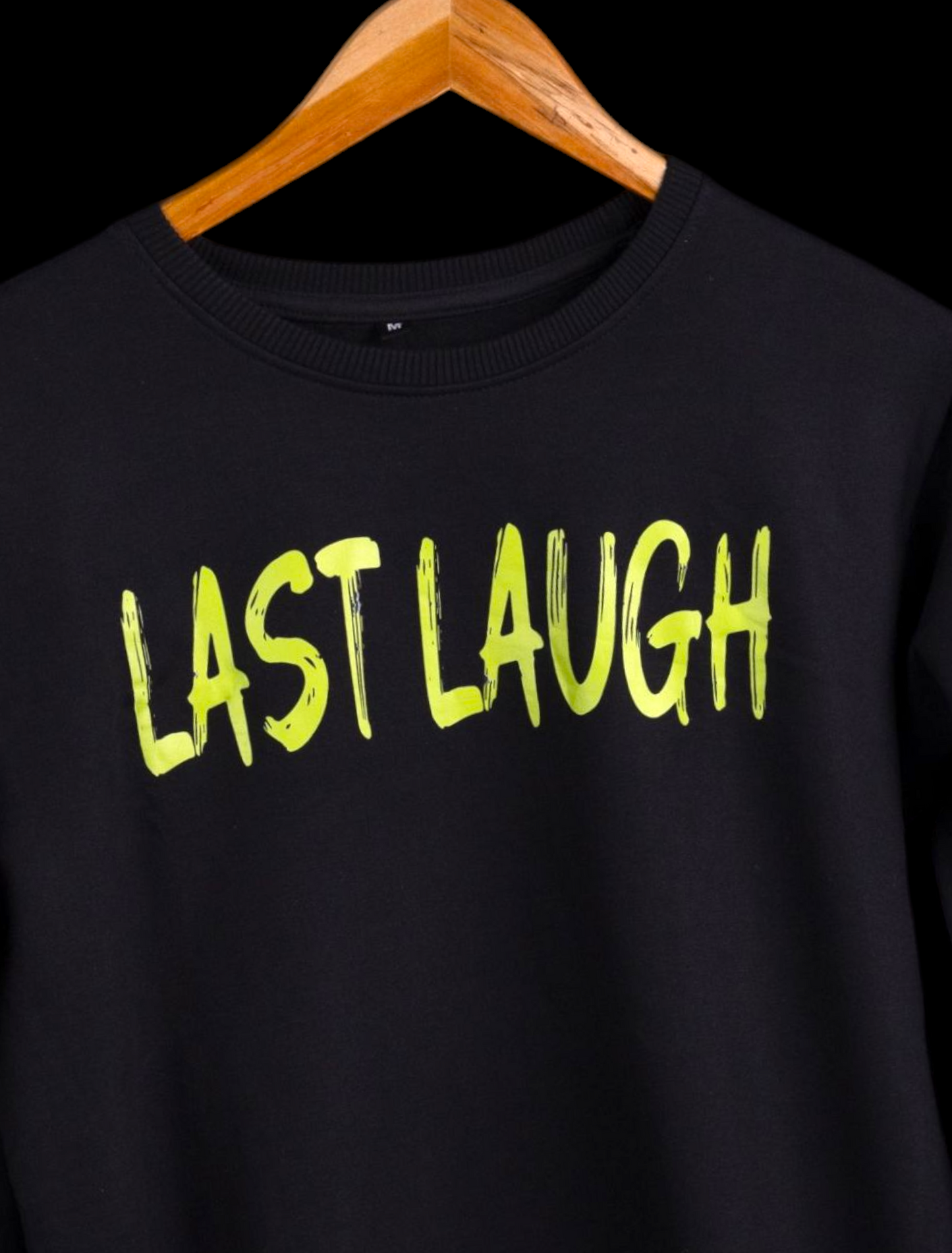 Last Laugh – Joker Black Printed Sweatshirt