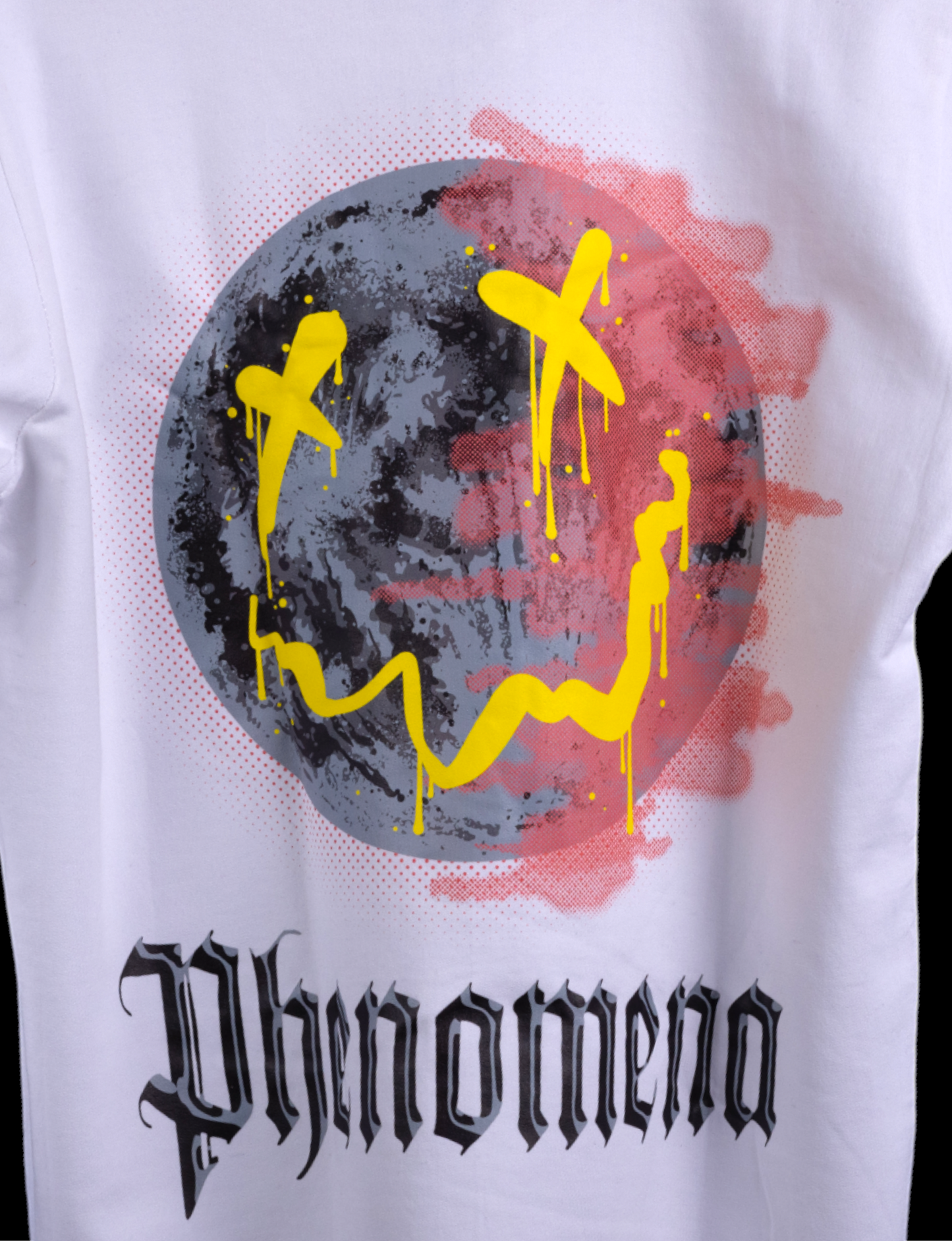 Moon Phenomena Men’s & Women’s Printed Sweatshirt in White