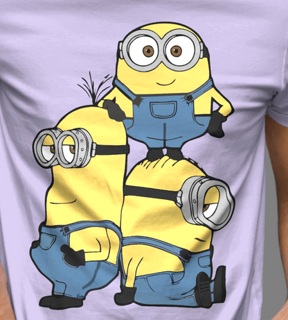 3 Idiots – Minion’s Printed T-shirt (Men and women)