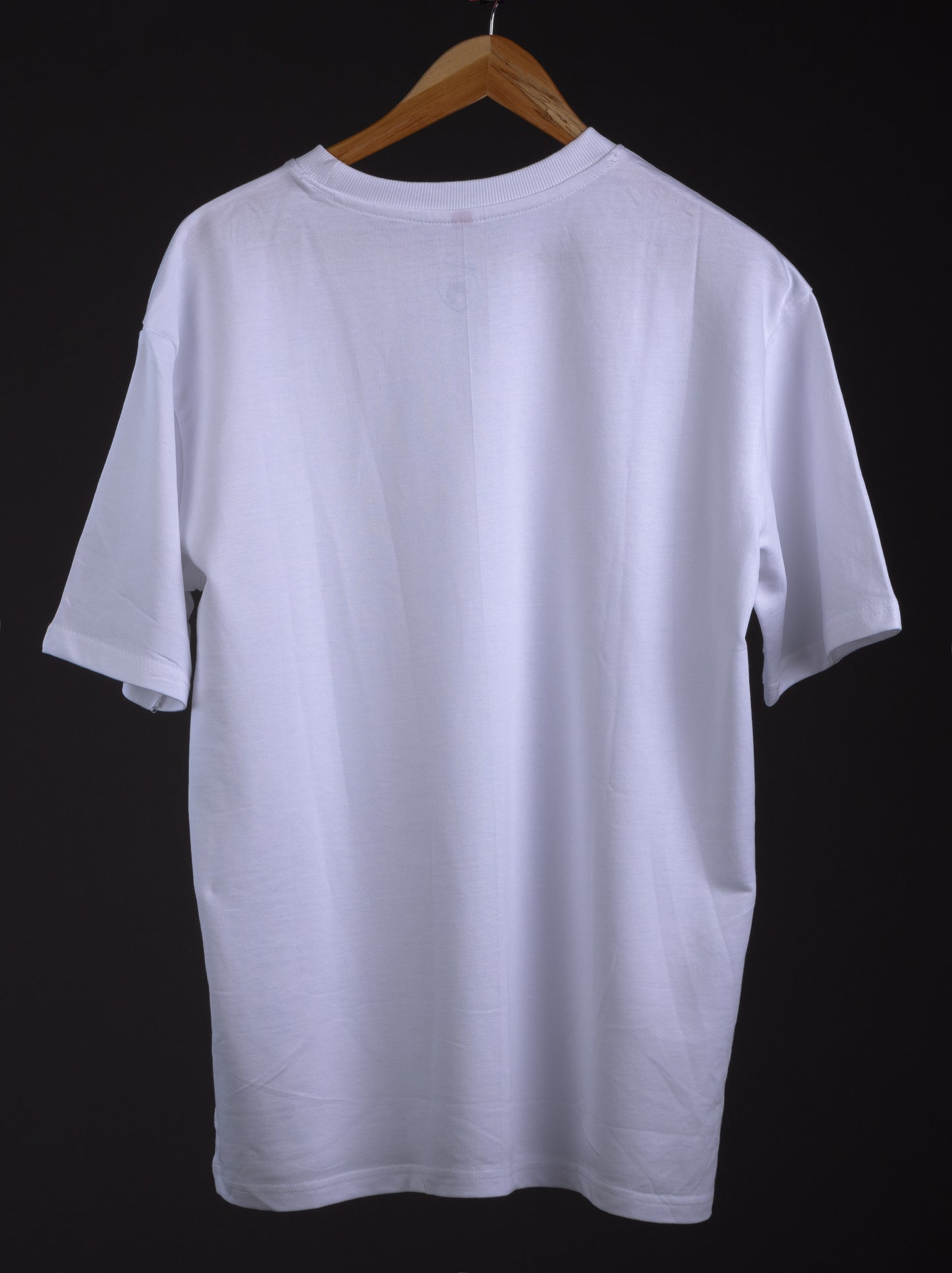 Friend’s Men’s & Women’s Printed Oversized T-shirt in White