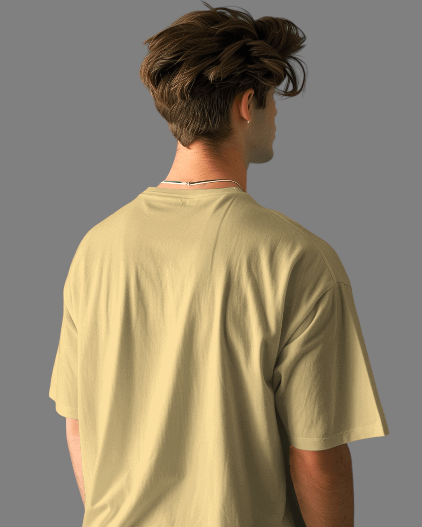 Oversized Men’s Plain T-shirt