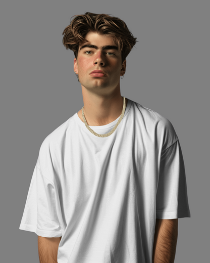 Oversized Men’s Plain T-shirt