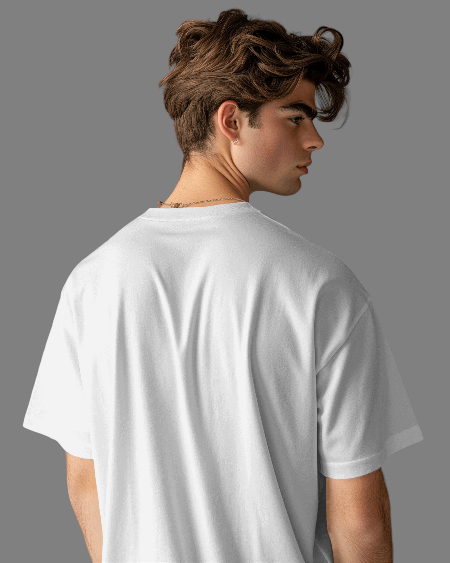 Oversized Men’s Plain T-shirt