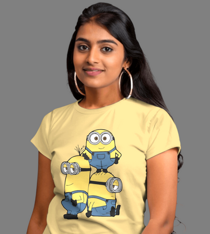 3 Idiots – Minion’s Printed T-shirt (Men and women)