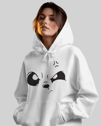 Look On Face Printed Hoodie