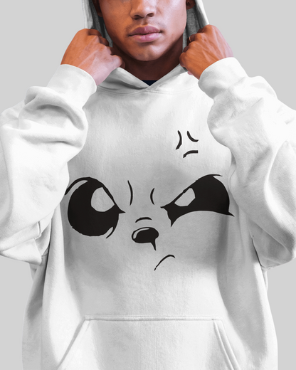 Look On Face Printed Hoodie