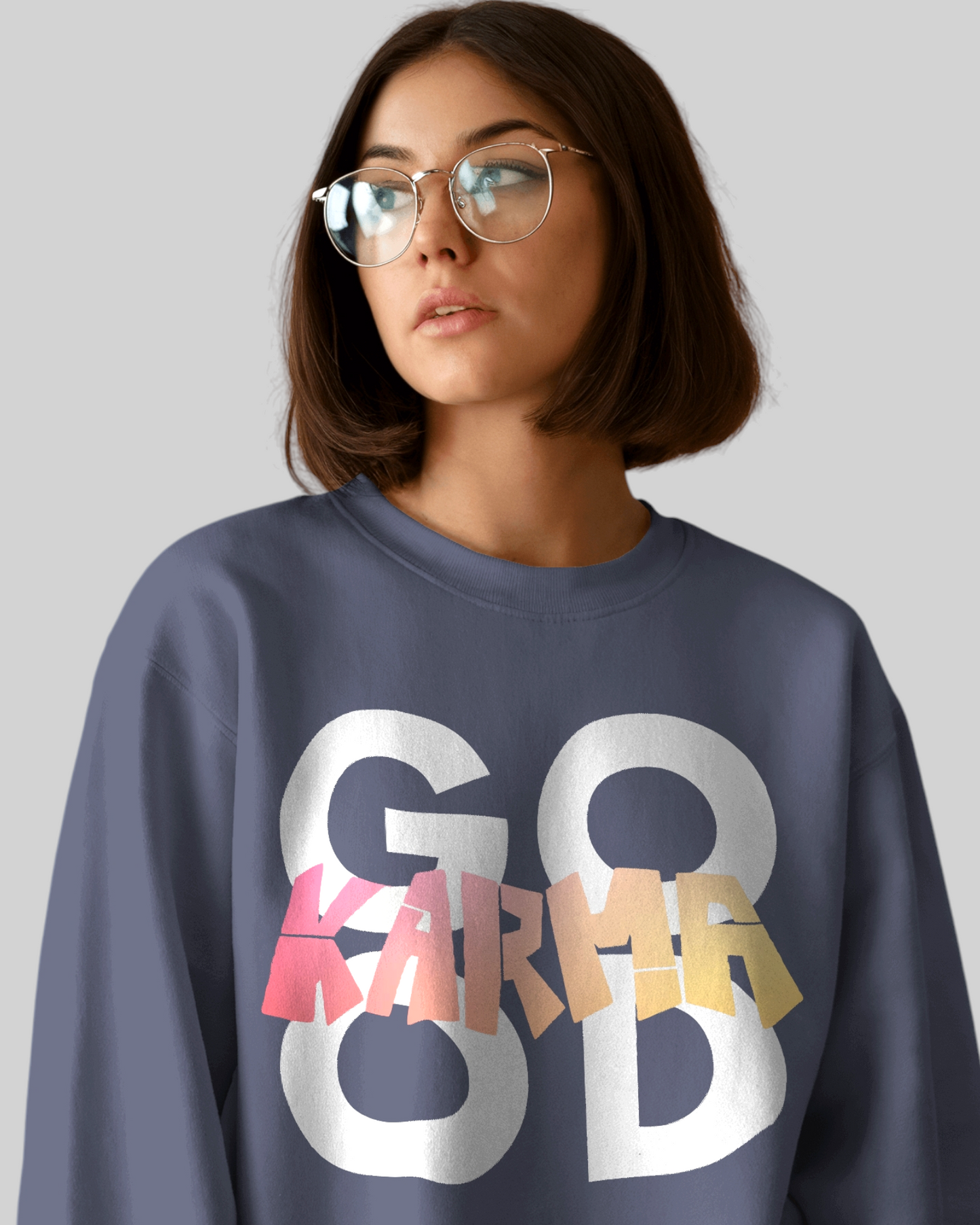 Go Karma – Good Printed Sweatshirt