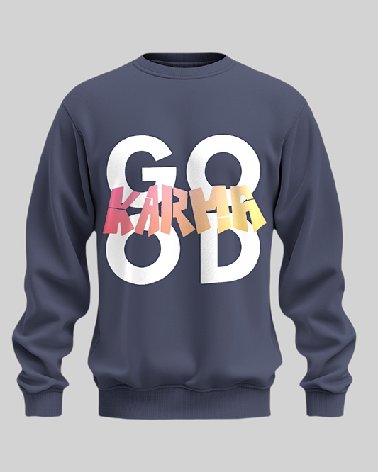 Go Karma – Good Printed Sweatshirt