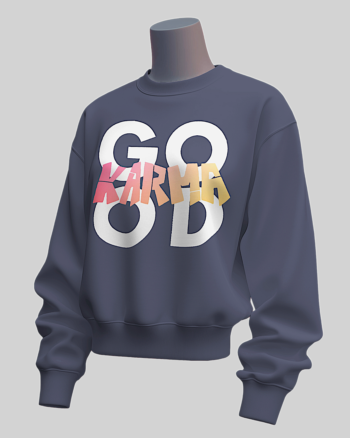 Go Karma – Good Printed Sweatshirt