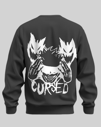 Gojo Cursed Printed Sweatshirt