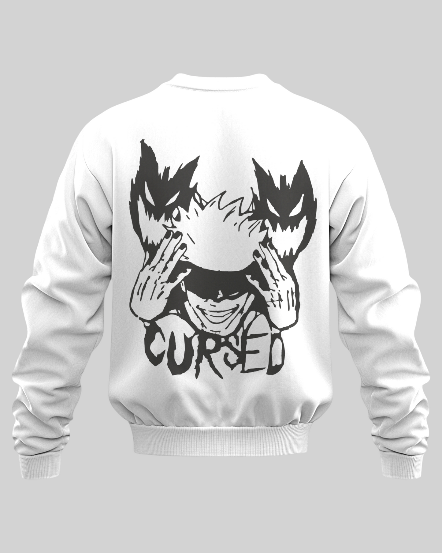 Gojo Cursed Printed Sweatshirt