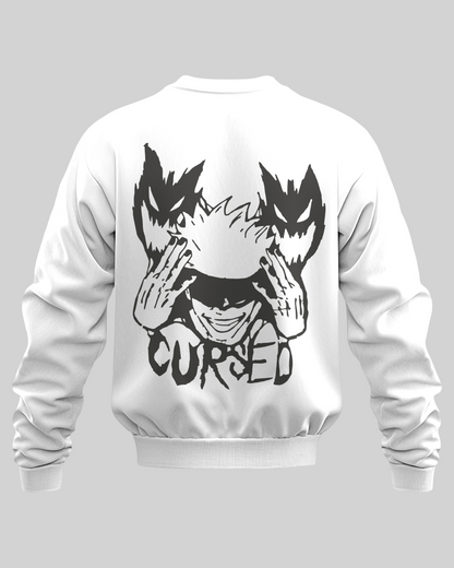 Gojo Cursed Printed Sweatshirt