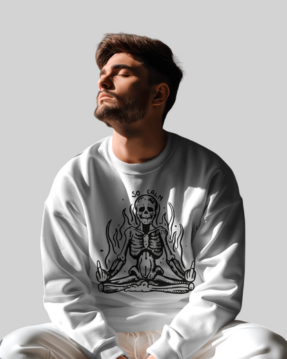 Zen Soul Vibes Printed Sweatshirt