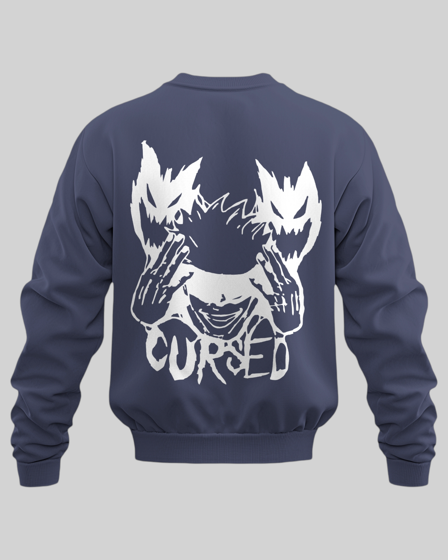 Gojo Cursed Printed Sweatshirt