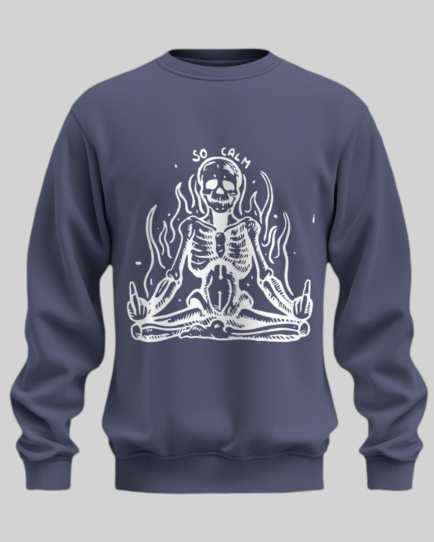 Zen Soul Vibes Printed Sweatshirt