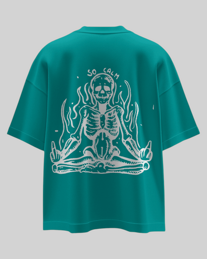 Zen Soul Vibes Printed Oversized T-shirt