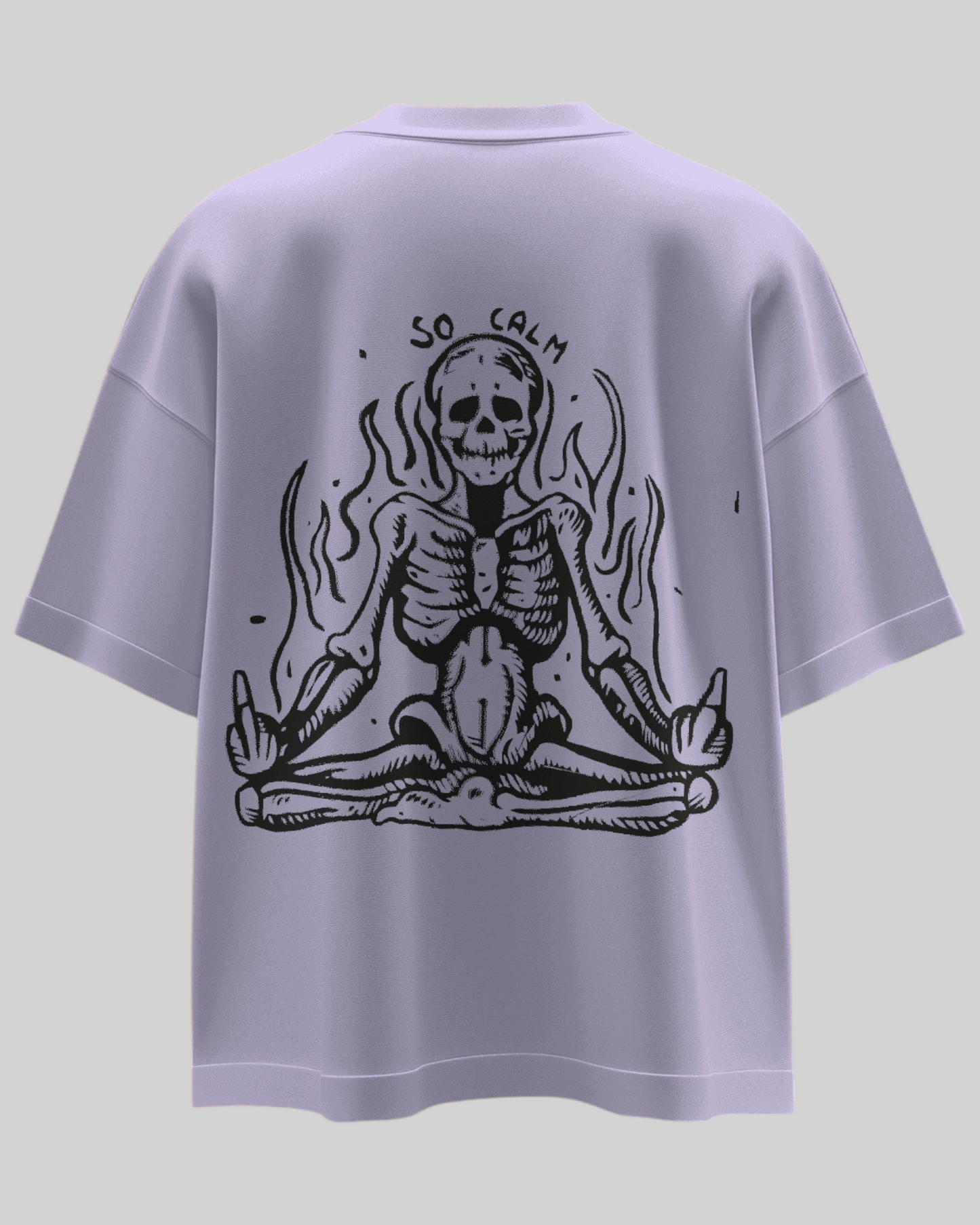 Zen Soul Vibes Printed Oversized T-shirt