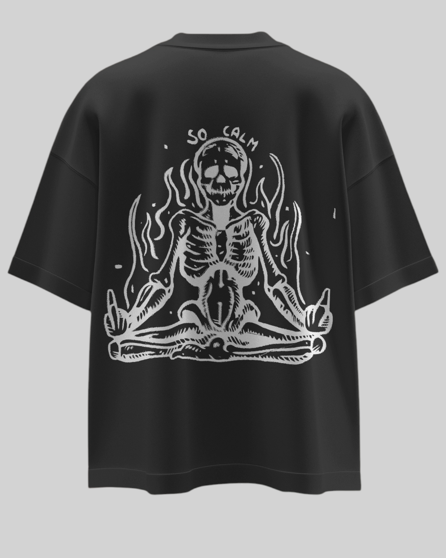 Zen Soul Vibes Printed Oversized T-shirt