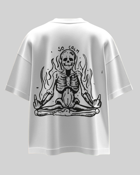 Zen Soul Vibes Printed Oversized T-shirt