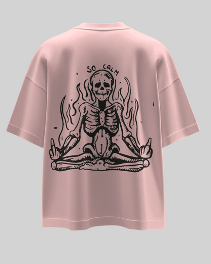 Zen Soul Vibes Printed Oversized T-shirt