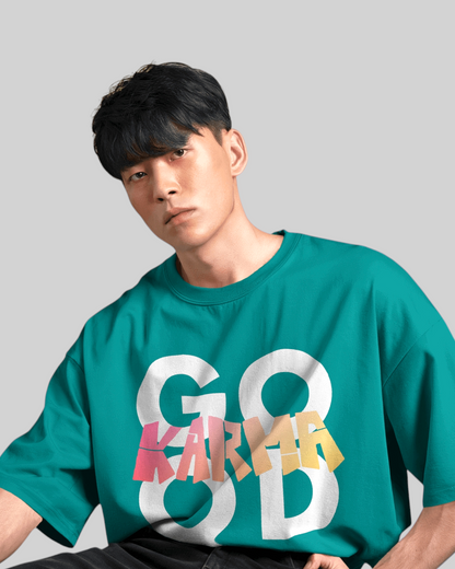 Go Karma – Good Printed Oversized T-shirt