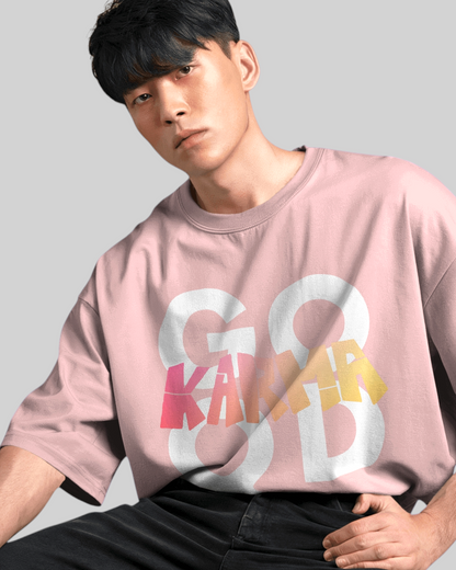 Go Karma – Good Printed Oversized T-shirt