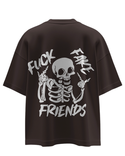 Friends Printed Oversized T-shirt