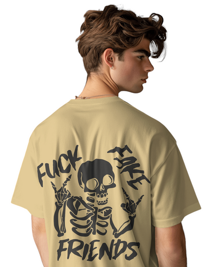 Friends Printed Oversized T-shirt