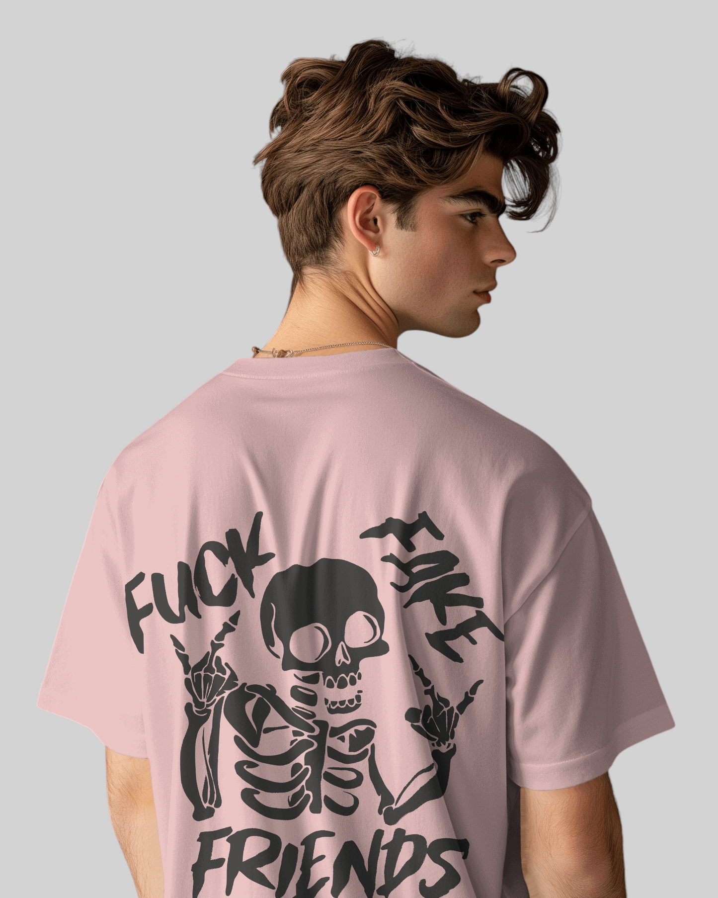 Friends Printed Oversized T-shirt