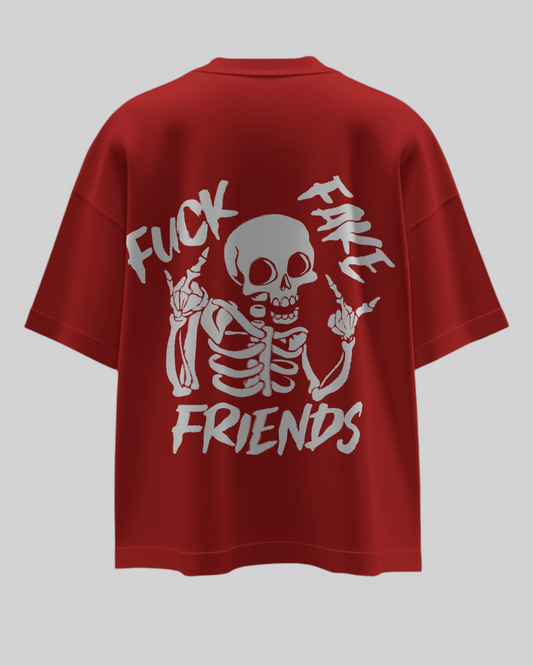 Friends Printed Oversized T-shirt