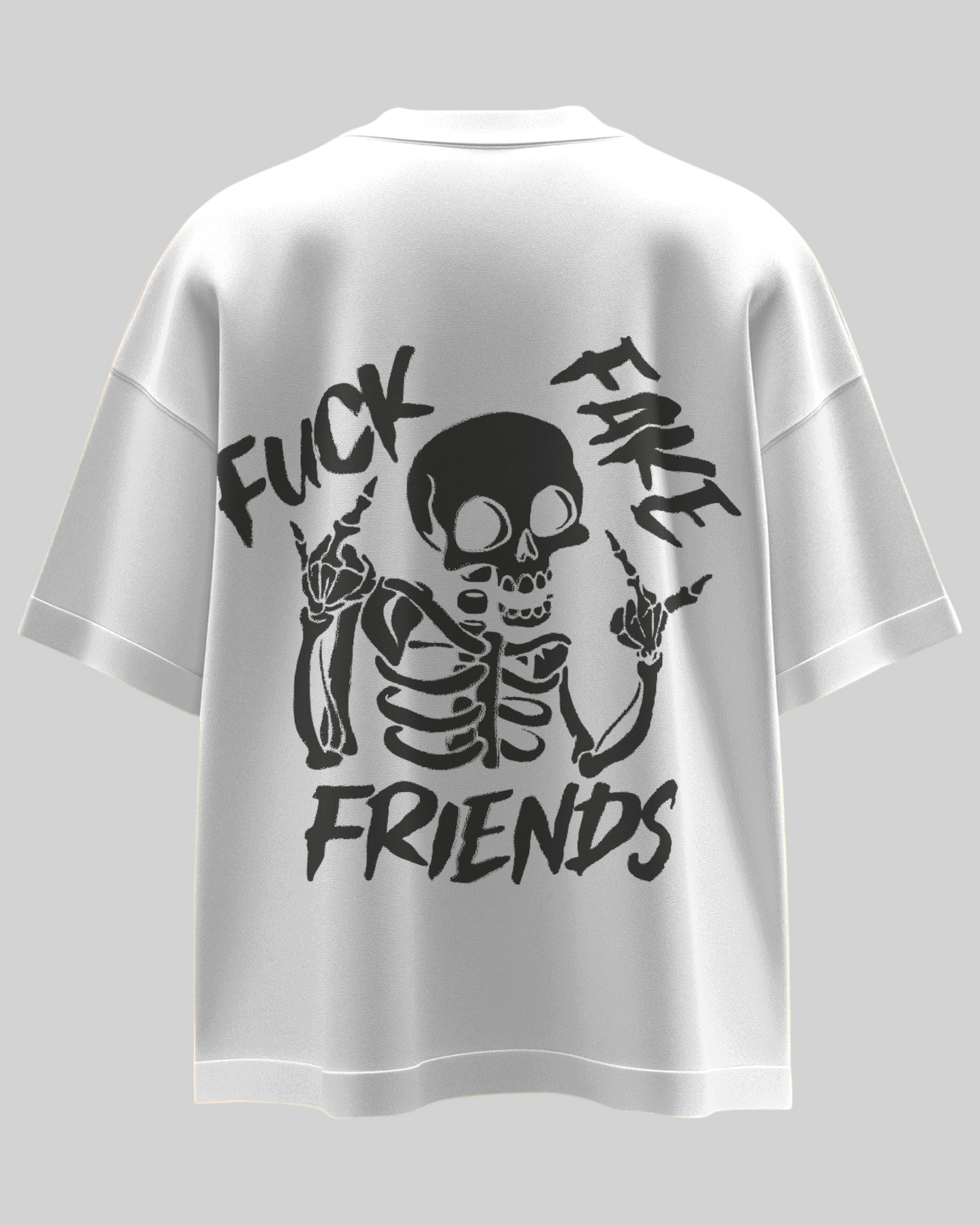 Friends Printed Oversized T-shirt