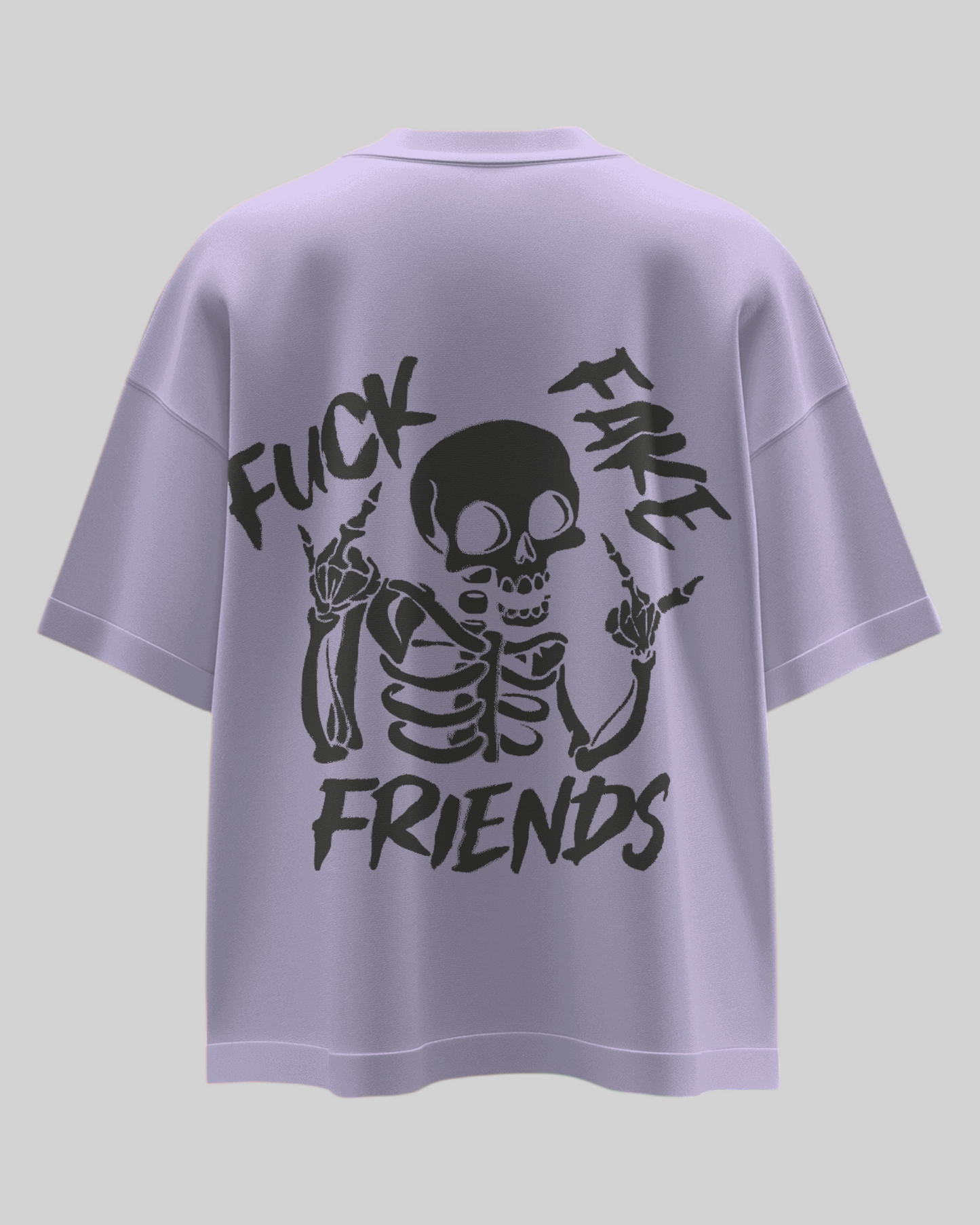 Friends Printed Oversized T-shirt