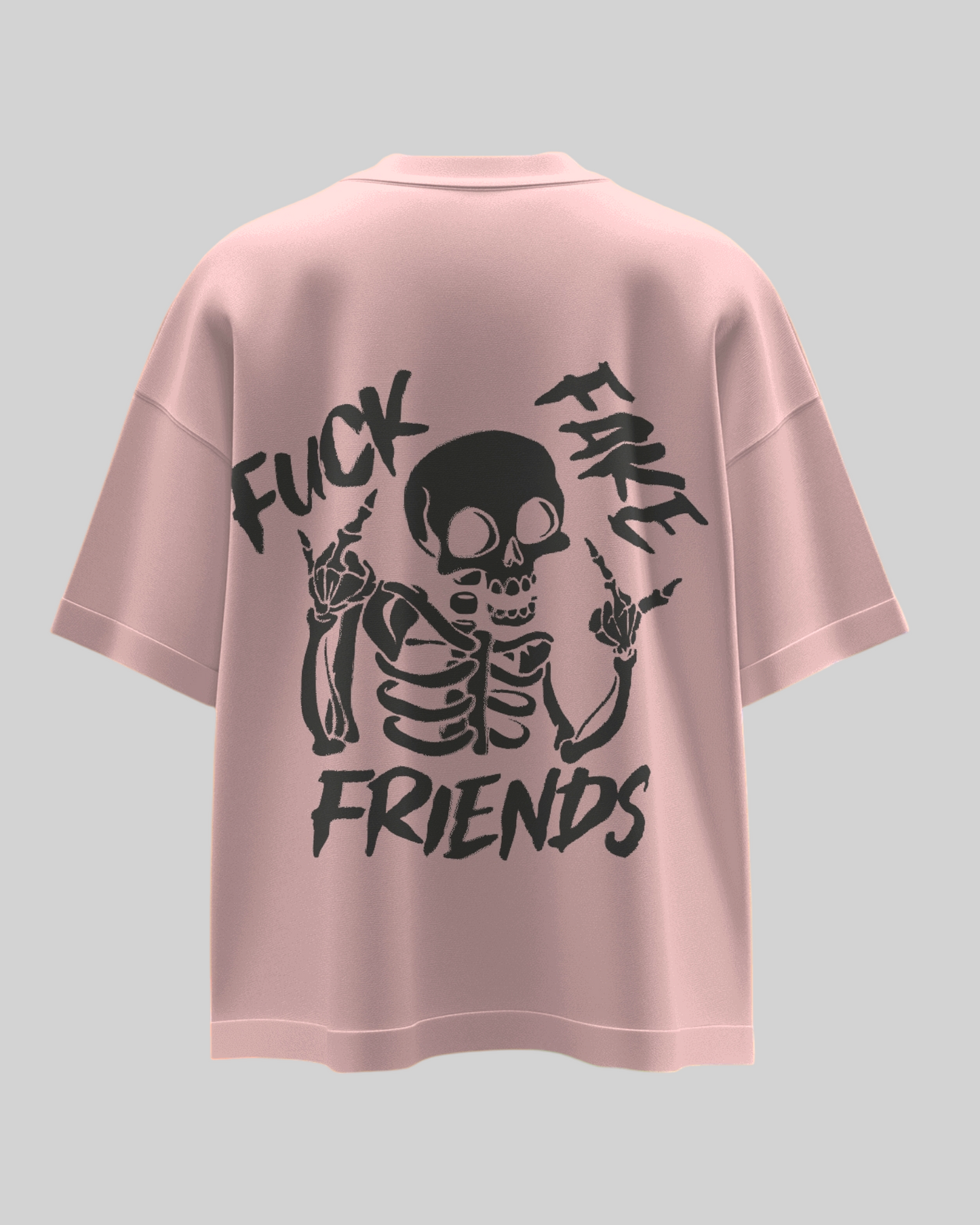 Friends Printed Oversized T-shirt