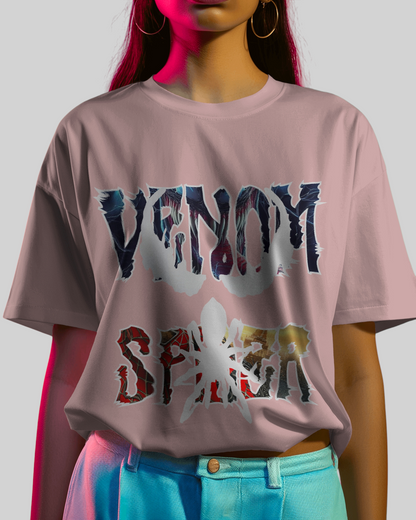 Venomous Web Oversized T-shirt