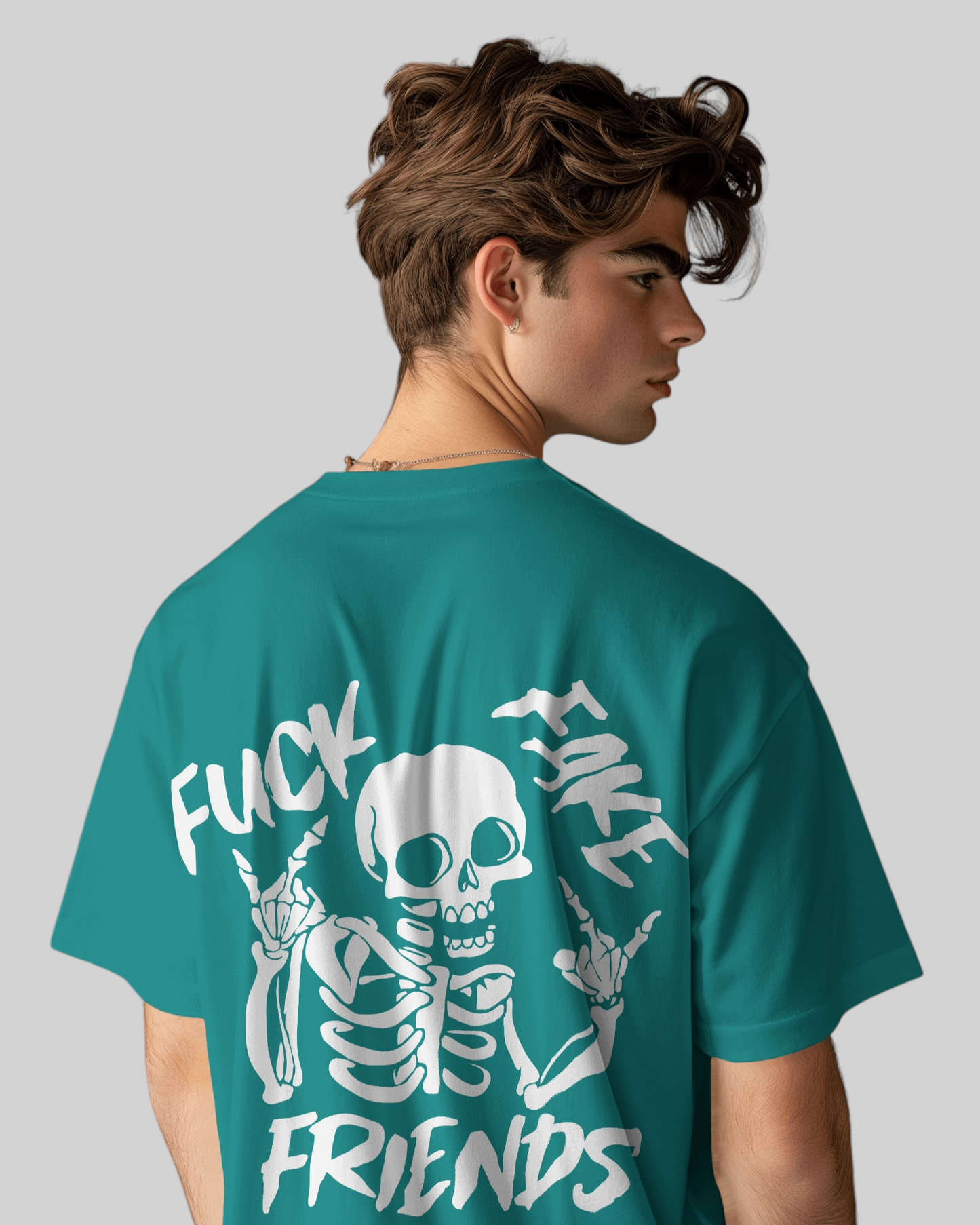 Friends Printed Oversized T-shirt