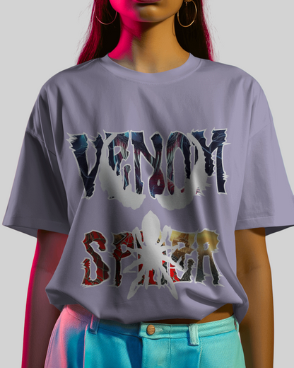 Venomous Web Oversized T-shirt