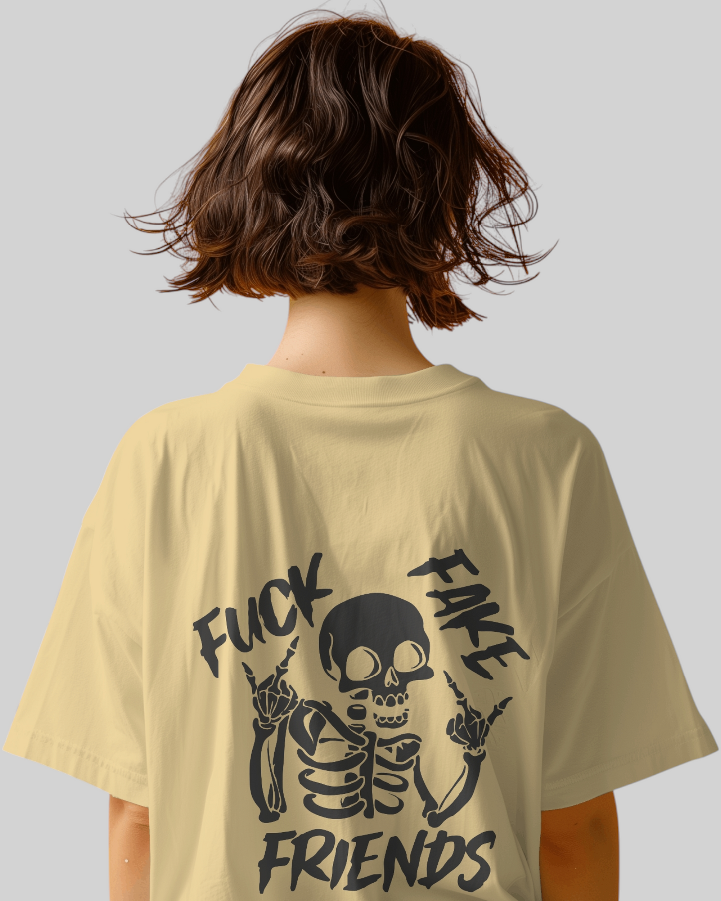 Friends Printed Oversized T-shirt