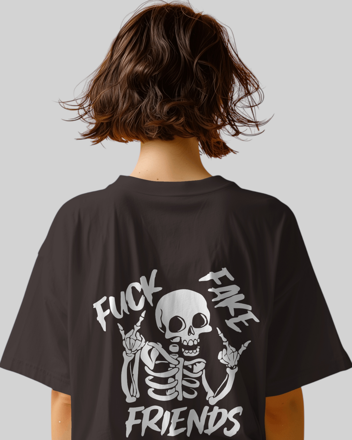 Friends Printed Oversized T-shirt