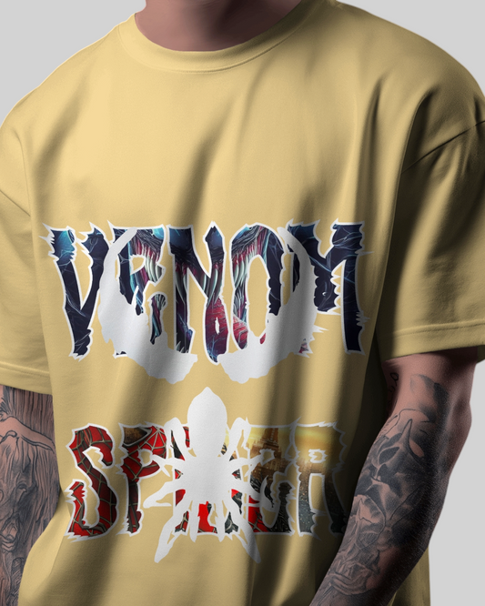 Venomous Web Oversized T-shirt