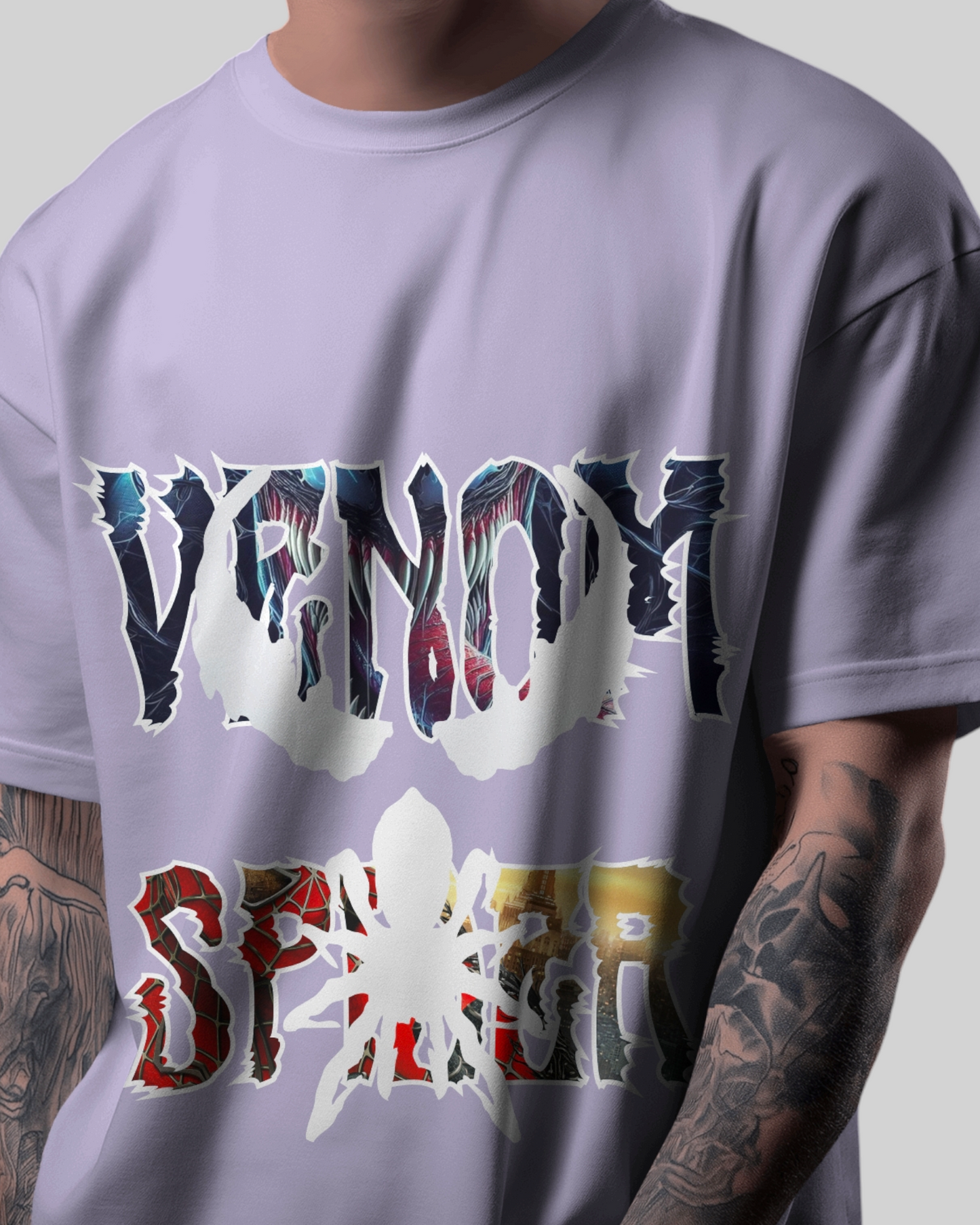 Venomous Web Oversized T-shirt