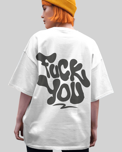 No Filter – Fuck You Printed Oversized